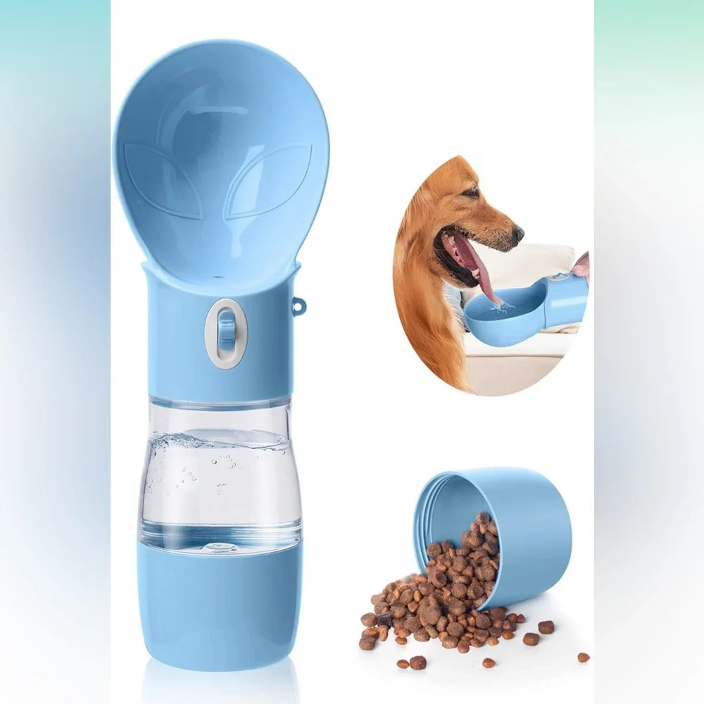 NEW Dog Water Bottle - Dishwasher Safe Material for Multifunctional Portable